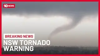 Tornado & Flash Flooding Warnings Issued In NSW As Wild Wet Weather Hits | 10 News