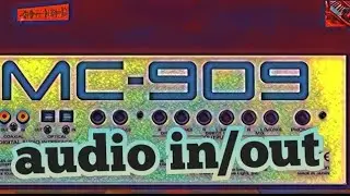 audio in and out MC-909