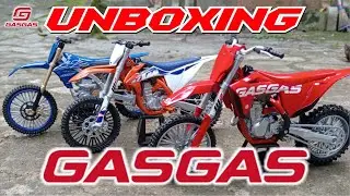 UNBOXING DIECAST GASGAS  MOTOCROSS NEWRAY 1:12 SCALE | MXGP | SUPERCROSS