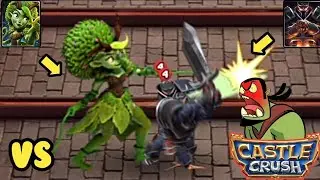 Biggest Dryad Vs Epic Black Knight! Castle Crush : War Battle