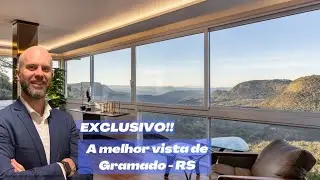 Rafael Odone / Broker - COBERTURA com a melhor vista de Gramado - 4 Suítes - Mobiliada e Decorada