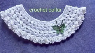 #5 Very Easy Crochet Collar/Crochet Neck Design/কুশিকাটার গলার ডিজাইন,,,