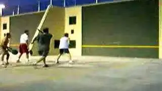 Big Yellow Paddleball Volley