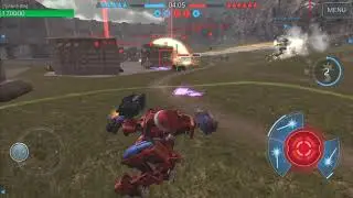 War Robots, Dash'n'Burn, Skirmish Game Mode