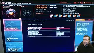 Sicheren Startzustand beim MSI Mainboard Aktivieren u.  Win11 Zwangsupdate verhindern
