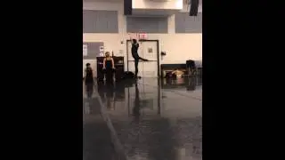 Man on pointe Swan Lake