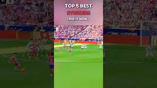 Top 5 ⚽ best strikers in the world  right now| #shorts #football