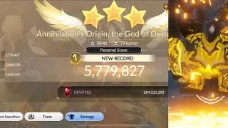 God of Destruction update 5.7M (Advent Expedition) | Seven Knights Re:BIRTH
