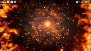 Real Fire wall intro template best intro for YouTube channel editing