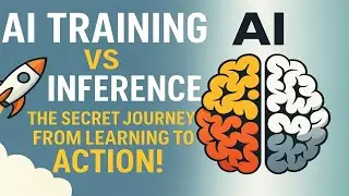 🚀 AI Training vs Inference | The Secret Journey From Learning to Action! | AI Workflow | Ch 3 - Pt 2