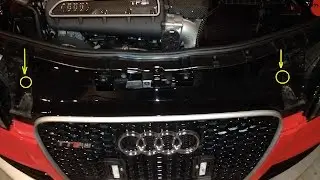 Audi TT RS Demontage Frontschürze