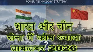 भारत बनाम चीन: कौन ज्यादा ताकतवर? | India vs China Military Power Comparison | 2026 | 