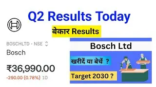 Bosch Q2 Results 2025 🔴 Bosch Results Today 🔴 Bosch Share Latest News 🔴 Bosch ltd Latest News