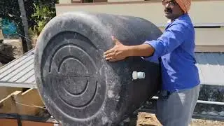 Water tank fixing and water pipe line work #plumbing work #water tank fixing #