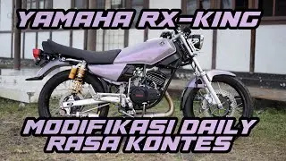 YAMAHA RX KING MODIFIKASI DAILY USE RASA KONTES 🔥‼️2STROKE #rxking #2tak #yamaharxking