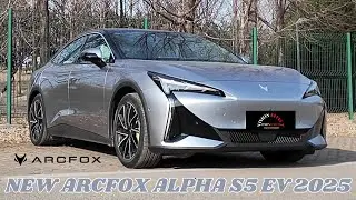 0.192 Cd | 33.5 Meters Braking Distance | Higher Safety Level | Arcfox Alpha S5 EV 2025