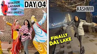 NIGHT WALK AT DAL LAKE | KASHMIR | WINTER LADAKH EP 04 | TNGVlogs | TheNutriGurl