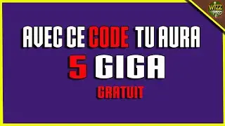 [TUTO] 5 GIGA GRATUIT JUSTE EN AVEC CE CODE | widon_pro