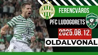 NEHEZEN INDULT, TÜKÖRSIMA LETT | FERENCVÁROS - LUDOGORETS | BL-SELEJTEZŐ | 2025.08.12. | OLDALVONAL
