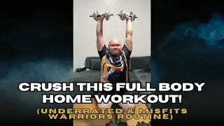 CRUSH This Full Body Home Workout! (Underrated & Misfits Warriors Routine) 🔥👊