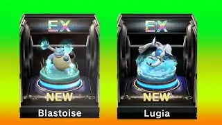 Lugia & Blastoise - 300 GEM Exchange Sextuple - Pok&eacute;mon Duel #4- The Pokemon Company