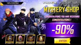 Jujutsu Kaisen Mystery Shop Event 💥😮| free fire new event |  ff new event | new event free fire