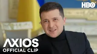 AXIOS on HBO: Ukrainian President Zelensky on Vaccine Distribution in Ukraine (Clip) | HBO