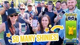 COMMUNITY DAY - SHINY SURF PIKACHU JANUARY 2018 | Pok&eacute;mon GO Vlog | Zo&euml;TwoDots