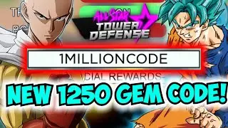 🔥New CRAZY 1250 GEMS CODE in ALL STAR TOWER DEFENSE JUST DROPPED!