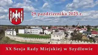 XX Sesja Rady Miejskiej w Szydłowie, 29.10.2025 r.