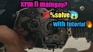 mga madalas essue ng xrm 125 fi.Bago sabihin na overhoul panoorin nyu muna to💯%solve😱