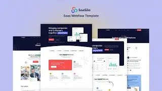SaaSilo   SaaS Website Template #saas #saasmarketing #software