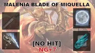 Elden Ring - Malenia, Blade of Miquella No Damage | Royal Greatsword & Wolf&rsquo;s Assault Build NG+7