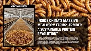 Inside China's Massive Mealworm Farms: A Sustainable Protein Revolution