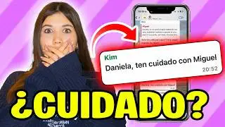MI AMIGA KIM ME DICE ESTO SOBRE MI CRUSH ¿Es el ACOSADOR? 😱 | Daniela Golubeva