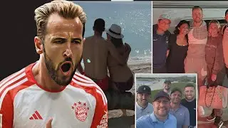 Harry Kane's Winter Break: Beach Getaway with Family at Bayern Munich