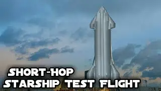 Starship SN15 10 Km Hop Test  Spaceflight Simulator | SFS Animation