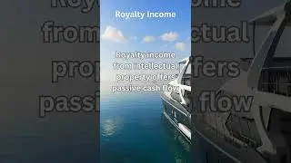Royalty Income | #PathwaysToWealth #wealthsecrets #investing