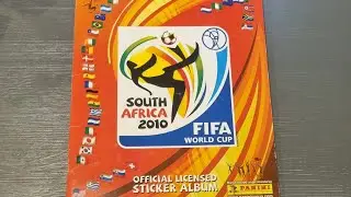 Panini fifa world cup 2010 full stickeralbum!