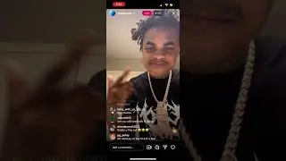 P YUNGIN INSTAGRAM LIVE ** GOT A NEW CHAIN ** 