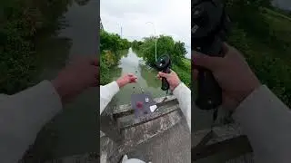 Beautiful Weather Fishing with Electric Rod & Reel on the Bridge | Relaxing Day Outdoors.#electric