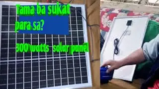 Solar  panel 300watts #unboxing 