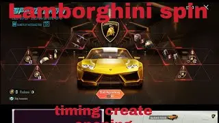 Bgmi speed drift l spin drift Lamborghini create opening l speed drift l Lamborghini spin