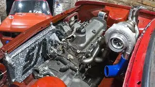 Instalacion Radiador Nuevo al Fiat 128 2.0 Turbo