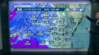 Winter storm for Sunday