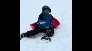 Winter time. Snow Sledding and Ice Skating. Late post