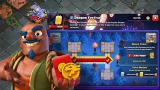 42/75 streaming challenge | DRAGON FESTIVAL Live stream & BASE VISITING | #coc #basevisits