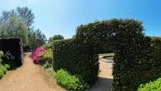 Day 20 Victorian Flower & Kitchen Gardens, Beaulieu UK   (INSTA360 X4) 360 video