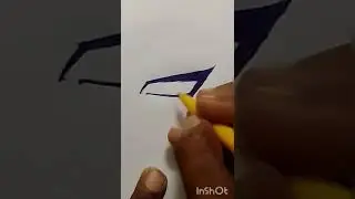 anime eye drawing with ball pen