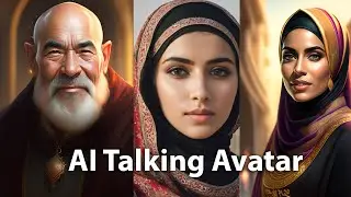 Create Talking AI Avatar For Free